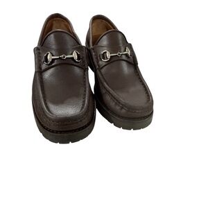 Kids GUCCI Leather Loafers